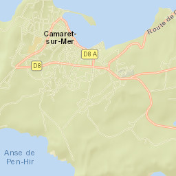 Camaret-sur-Mer Street Map