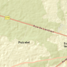 Saint-Pierre-lès-Nemours Street Map