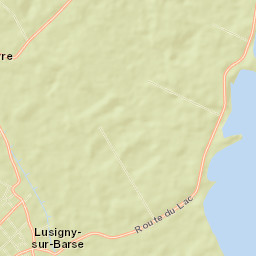 Lusigny-sur-Barse Street Map