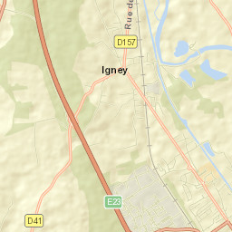 Igney Street Map