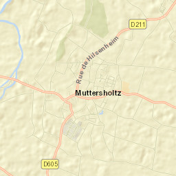 Muttersholtz Street Map
