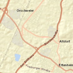 Ettenheim Street Map