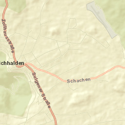 Aichhalden Street Map