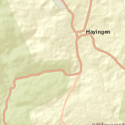 Hayingen Street Map