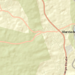 Illerrieden Street Map