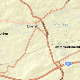 Dorfen Street Map
