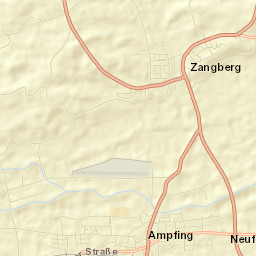 Ampfing Street Map