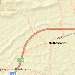 Mettenheim Street Map