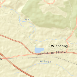 Winhöring Street Map