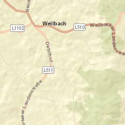 Weilbach Street Map