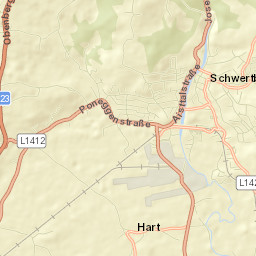 Schwertberg Street Map