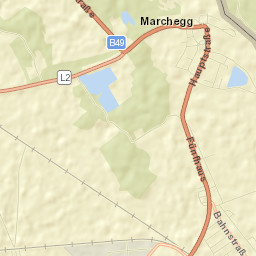 Marchegg Street Map