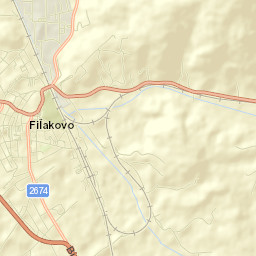 Fiľakovo Street Map