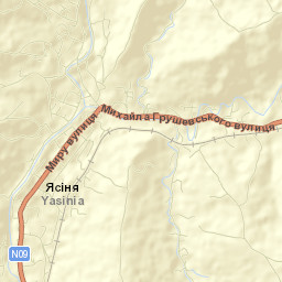 Yasinya Street Map