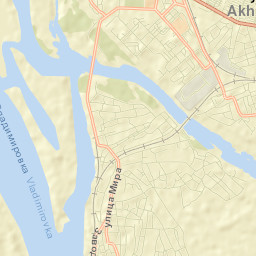 Akhtubinsk Street Map