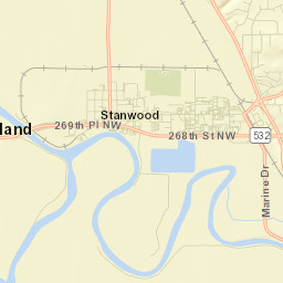 Stanwood Street Map