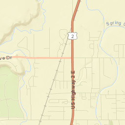 Evergreen Street Map