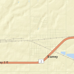Surrey Street Map