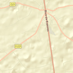 Irodouër Street Map