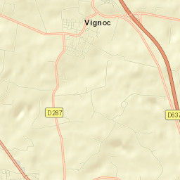 Vignoc Street Map