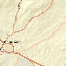 Bar-sur-Aube Street Map