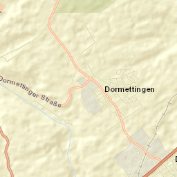Dormettingen Street Map