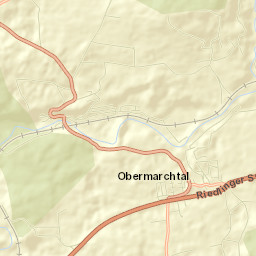 Obermarchtal Street Map