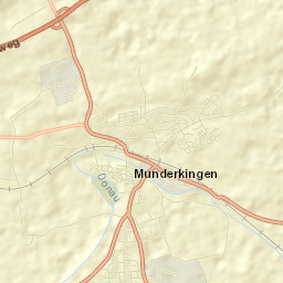 Munderkingen Street Map