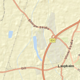 Laupheim Street Map