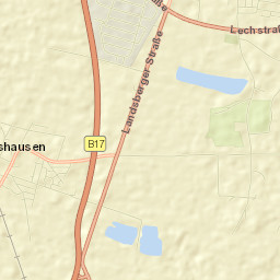 Oberottmarshausen Street Map