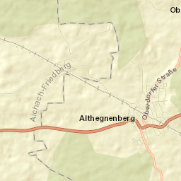 Althegnenberg Street Map