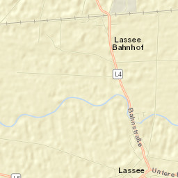 Lassee Street Map
