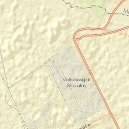 Okres Bratislava IV Street Map