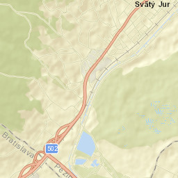 Svätý Jur Street Map