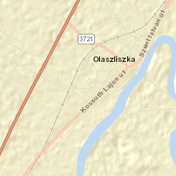 Olaszliszka Street Map