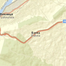 Vyzhnytsya Street Map