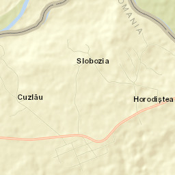 Comuna Păltiniş Street Map
