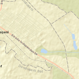 Donduşeni Street Map
