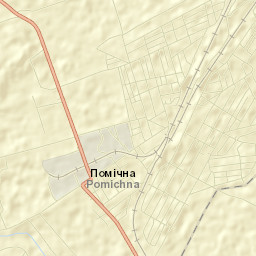 Pomichna Street Map