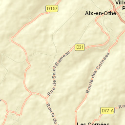 Aix-en-Othe Street Map