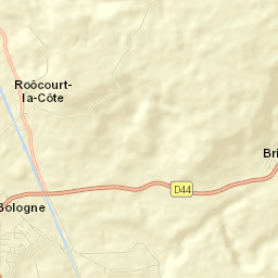 Bologne Street Map