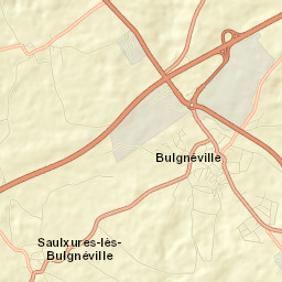 Bulgnéville Street Map