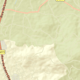 Saint-Léonard Street Map