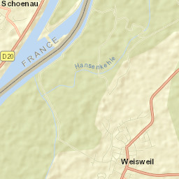 Weisweil Street Map