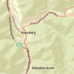 Hornberg Street Map