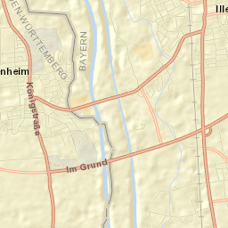 Illertissen Street Map