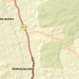Aletshausen Street Map