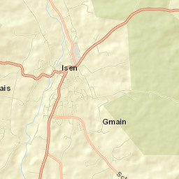 Isen Street Map