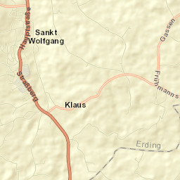 Sankt Wolfgang Street Map