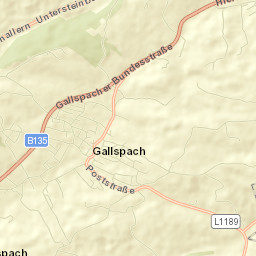 Gallspach Street Map